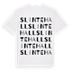 Slintehall ordlek t-shirt