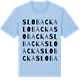 Blue Soul t-shirt med Slobacka ordlek t-shirt