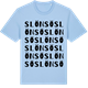 Blue Soul t-shirt med Slönsö ordlek t-shirt