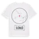 White t-shirt med Slönsö t-shirt