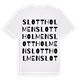Slottholmen ordlek t-shirt