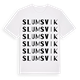 Slumsvik ordlek t-shirt