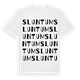 Sluntum ordlek t-shirt