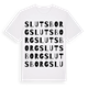 Slutsborg ordlek t-shirt