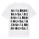 Små Lönnholmskären ordlek t-shirt