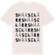 Vintage White t-shirt med Smååsekärr ordlek t-shirt