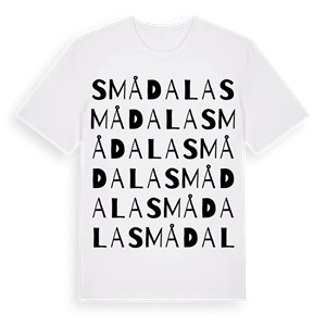 Smådala ordlek t-shirt – ekologisk bomull t-shirt från Pinshirt