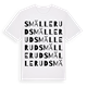 Smällerud ordlek t-shirt