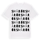 Smårör ordlek t-shirt