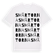 Smärtorna ordlek t-shirt