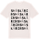 Vintage White t-shirt med Småskären ordlek t-shirt