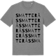 Mid Heather Gray t-shirt med Smatterås ordlek t-shirt