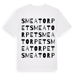 Smeatorpet ordlek t-shirt – ekologisk bomull t-shirt från Pinshirt