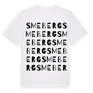 Smeberg ordlek t-shirt – ekologisk bomull t-shirt från Pinshirt