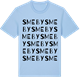 Blue Soul t-shirt med Smeby ordlek t-shirt