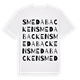Smedabacken ordlek t-shirt