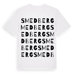 Smedberg ordlek t-shirt – ekologisk bomull t-shirt från Pinshirt