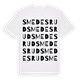 Smedesrud ordlek t-shirt