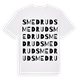 Smedrud ordlek t-shirt