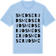 Blue Soul t-shirt med Smedserud ordlek t-shirt