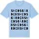 Blue Soul t-shirt med Smedsgården ordlek t-shirt