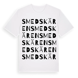 Smedskären ordlek t-shirt – ekologisk bomull t-shirt från Pinshirt