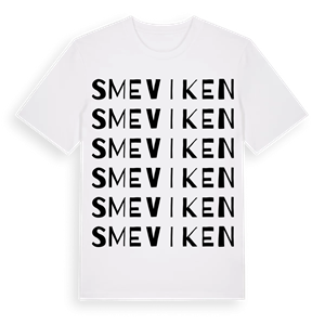 Smeviken ordlek t-shirt – ekologisk bomull t-shirt från Pinshirt