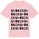 Pink Cotton t-shirt med Smögen ordlek t-shirt