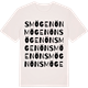 Vintage White t-shirt med Smögenön ordlek t-shirt