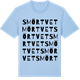 Blue Soul t-shirt med Smörtvet ordlek t-shirt