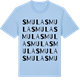 Blue Soul t-shirt med Smula ordlek t-shirt