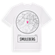 White t-shirt med Smuleberg t-shirt