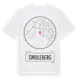 White t-shirt med Smuleberg t-shirt