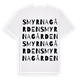 Smyrnagården ordlek t-shirt