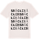 Vintage White t-shirt med Snäckebäcken ordlek t-shirt