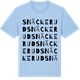 Blue Soul t-shirt med Snäckerud ordlek t-shirt
