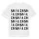 Snålen ordlek t-shirt
