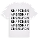 Snapen ordlek t-shirt