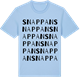 Blue Soul t-shirt med Snappan ordlek t-shirt