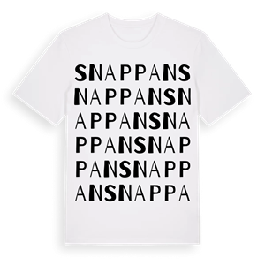 Snappan ordlek t-shirt – ekologisk bomull t-shirt från Pinshirt