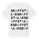 Snappstakan ordlek t-shirt