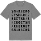 Mid Heather Gray t-shirt med Snarberget ordlek t-shirt