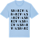 Blue Soul t-shirt med Snarevik ordlek t-shirt