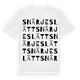 Snärjeslätt ordlek t-shirt