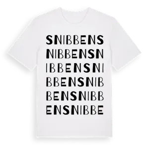 Snibben ordlek t-shirt – ekologisk bomull t-shirt från Pinshirt