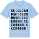 Blue Soul t-shirt med Snickeröd ordlek t-shirt