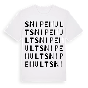Snipehult ordlek t-shirt – ekologisk bomull t-shirt från Pinshirt
