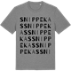 Mid Heather Gray t-shirt med Snippekas ordlek t-shirt