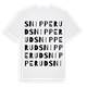 Snipperud ordlek t-shirt