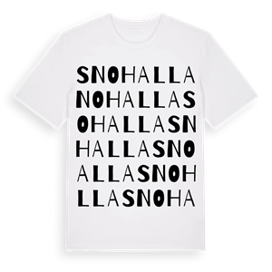 Snohalla ordlek t-shirt – ekologisk bomull t-shirt från Pinshirt